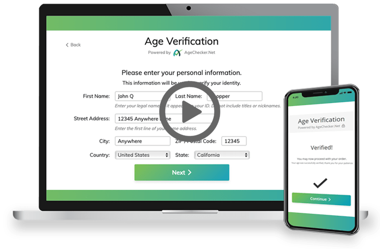 Plugin para verificação de idade - AgeChecker.Net