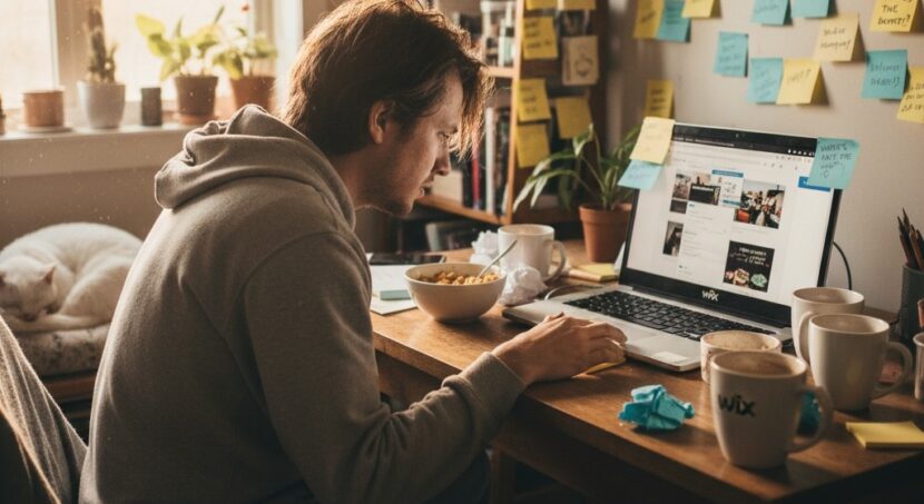 criação de sites no wix