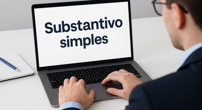substantivo simples